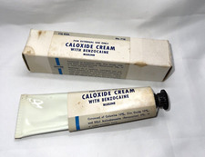 Crema di calossido vintage in tubo con scatola di Bluline a St. Louis, MO