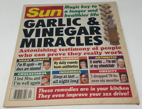 Sun tabloid magazine may - magazine,