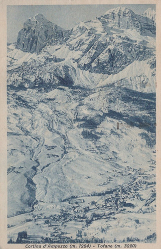 Cartolina cortina ampezzo - , d'