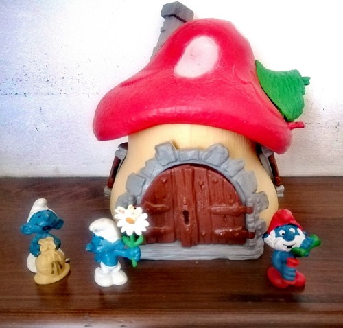 Casa dei puffi schleich - casa,