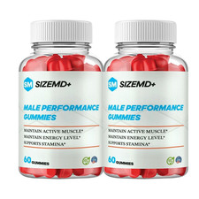 2-Pack SizeMD+ Male Gummies -