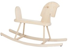 Cavallo a dondolo in legno
