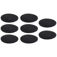 4 Paia Copri Cuffie di Ricambio 55mm per Cuffie Nero F4A1