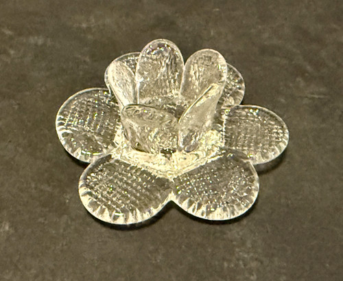 Fiore pendente vetro - in,