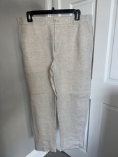 Zara Pantalone Uomo Lino