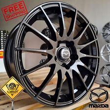 Kit 4 Cerchi in lega da 15" Compatibili con Mazda 3 5 6 + CX + MX-5 MX-6 MX-30 +