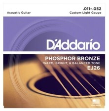 D'ADDARIO EJ26 Phosphor Bronze CORDE PER CHITARRA ACUSTICA  11/52