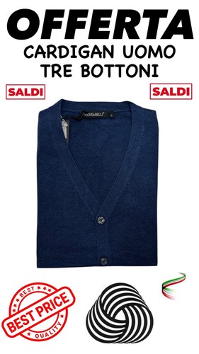 Cardigan uomo collo coreano - uomo,