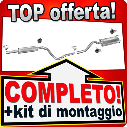 Scarico completo per caddy - per,