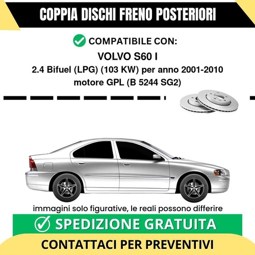 Coppia dischi freno posteriori - coppia,