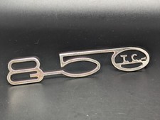 FIAT ABARTH 850 TC 120MM LOGO SIGLA EMBLEMA FREGIO STEMMA SCRITTA BADGE TARGA