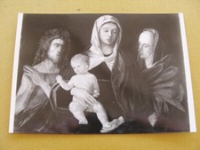 (FG.K08) GIOVANNI BELLINI - SACRA CONVERSAZIONE (URBINO, PALAZZO DUCALE)