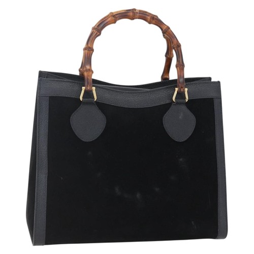 Gucci borsa mano bambù - gucci, a