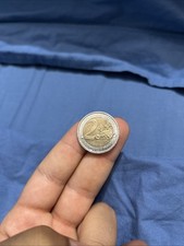 MONETA da due 2 euro Repubbluca tedesca con omino stilizzato WWU 1999-2009 RARA