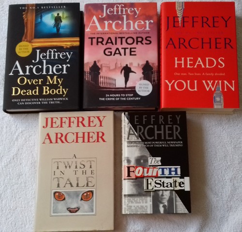 Jeffrey archer signed books - jeffrey,