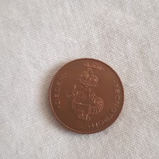 gettone Tecnotron Dedem LGI Kiddie Rides vintage 