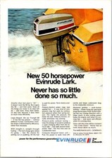Pubblicità Evinrude Lark 50