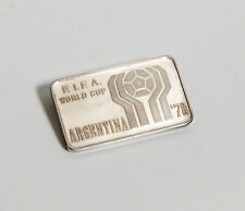 Lingotto d'argento Campionati Mondiali di Calcio Argentina 1978