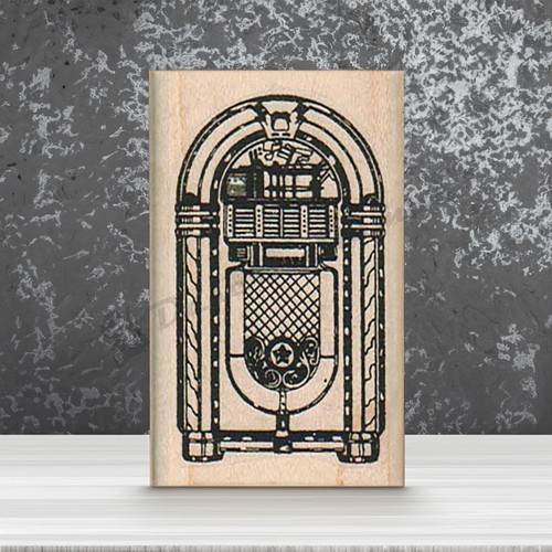 Mounted rubber stamp - rubber, stamp,