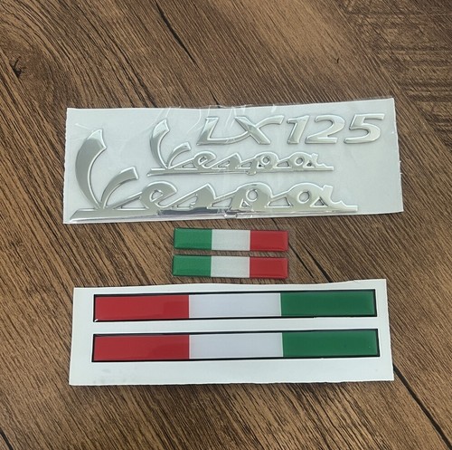 Set silver fairing badge - 8x,