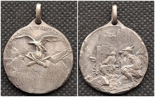 Medaglia alpini argento - medaglia, 2°
