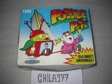 RAI 1986 POLLICE E PEPE' PERSONAGGI BITEL MASCOTTE FANTASTICO 7 PIPPO BAUDO LOOK