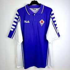 Maglia maglia calcio Fiorentina 1999-2000 edizione partita FILA home