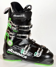 Nordica SPORTMACHINE 100 R Nero / Verde - Scarponi Da Sci Usati