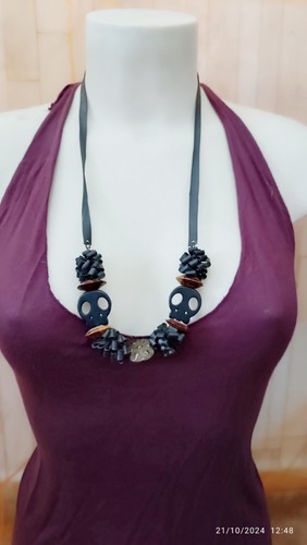 Collana teschio eco friendly - collana, eco-friendly