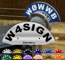 Astatic D-104 Microfono Callsign Flag - Radioamatore - Radioamatore - CB