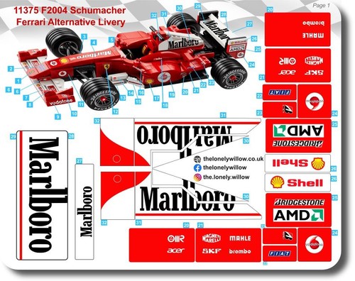 Set adesivi personalizzati per