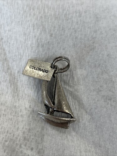 Charm barca vela argento - a,