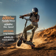 6000W Dual Motor 60V33Ah 60MPH