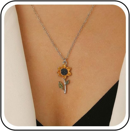 Boho collana ciondolo di - collana, a