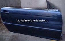 Porta anteriore dx BMW serie 3 E46 CABRIO blu (presenza graffi)NUDA 323CI CBR 2P