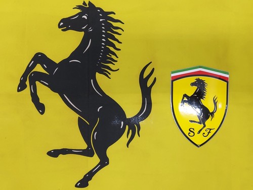 Stemma fermacarte cavallino - stemma/fermacarte,