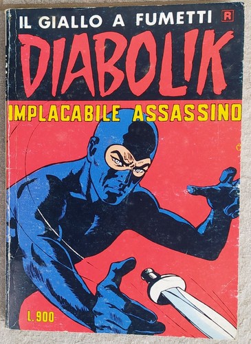 Diabolik n - r, (costola