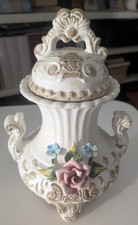 Vaso potiche Capodimonte con