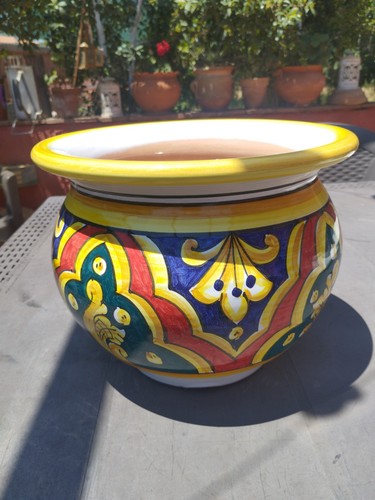Bel vaso siciliano - bel, cotto