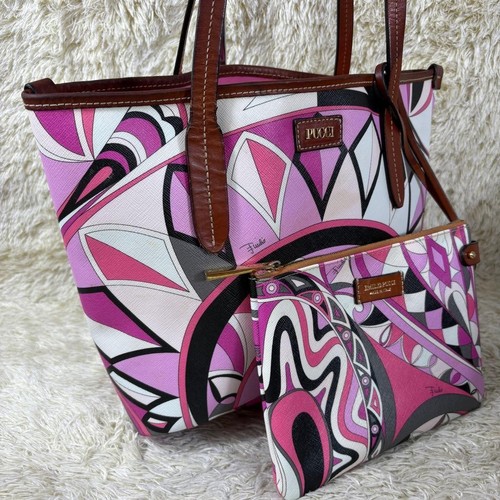 Emilio pucci tote bag pvc - tote,