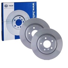 2 dischi freno Hella Pagid Ø328 mm posteriori adatti per Alpina Roadster BMW 7 8 Z