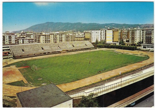 Cartolina napoli vomero stadio