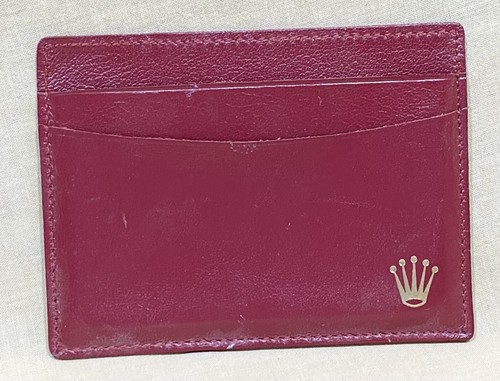 Rolex certificate wallet - certificate,