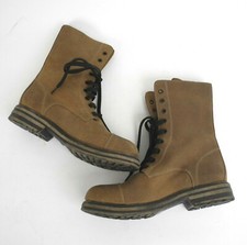 Stivali Anfibi DASKO Pelle Scamosciata Boot n.38 Rock Punk come nuovi(150€)-28G