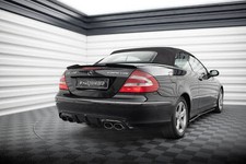 Scarico Sportivo e Diffusore Posteriore per MERCEDES CLK W209 (Coupe e Cabrio) 2002-2010