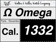NOS [ 1X ] OMEGA Cal. 1332