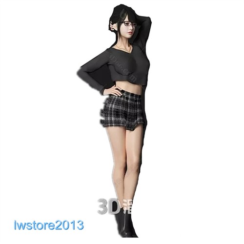 Figurine beauty girl - girl, 1/18