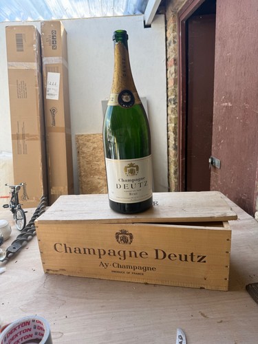 Empty champagne deutz jeraboam - empty,