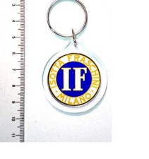 Portachiavi pubblicitario isotta fraschini milano automobili auto ditta marca