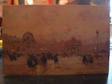 Postcard 75 Paris Place Del